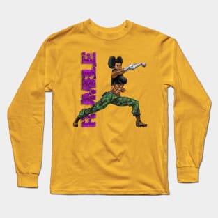 power punch Long Sleeve T-Shirt